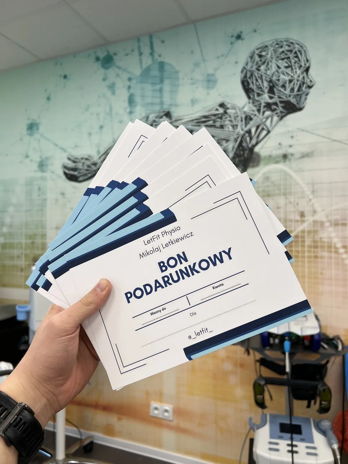 Bony podarunkowe LetFit Fizjo
